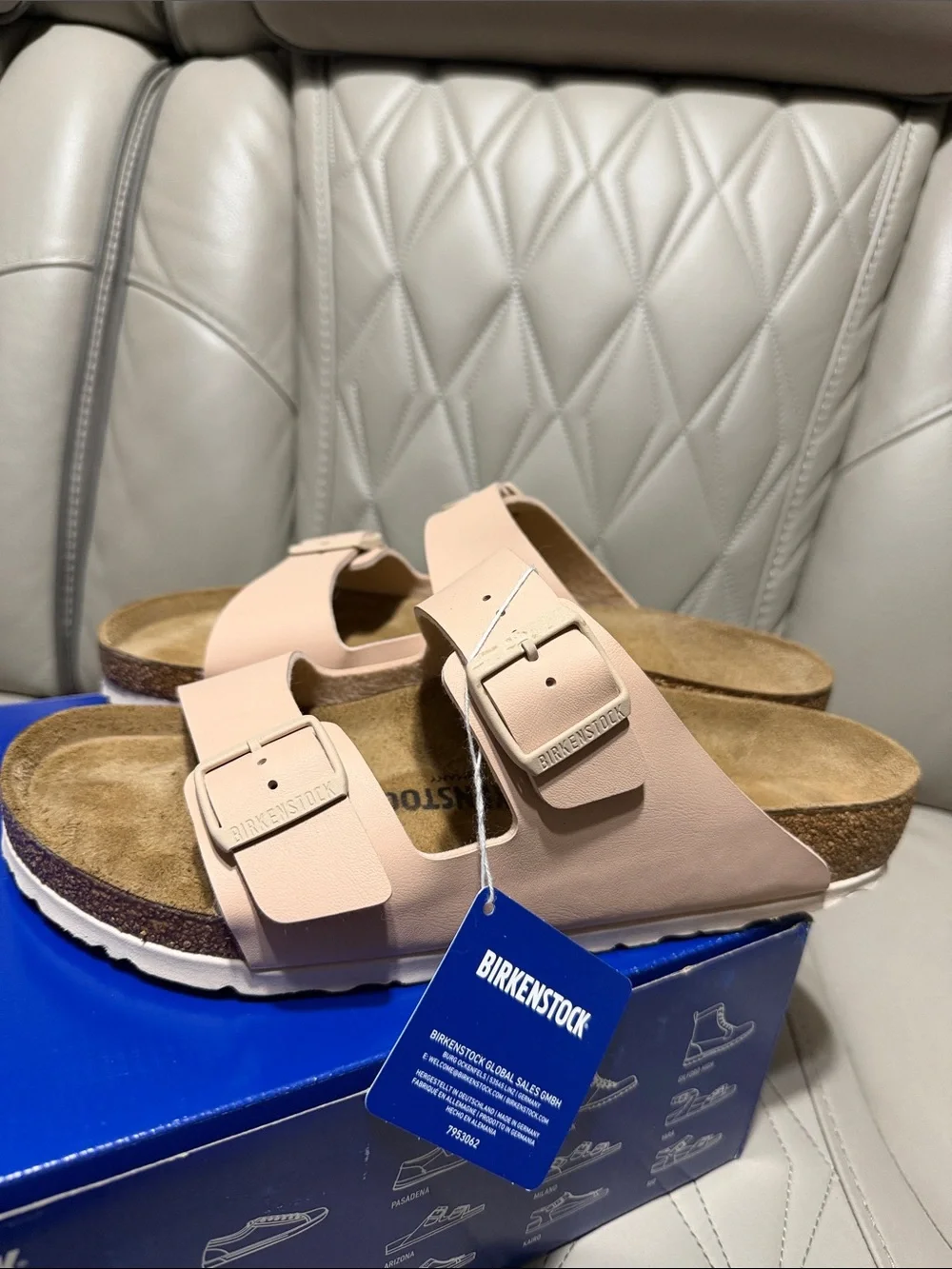 Birkenstock Arizona Men’s  Sandal — New Beige